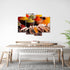 4 HOMEOART Colorful Spice Picture Kitchen Wall Decor Dining Room Wall Art Framed Ready To Hang, Large Panels