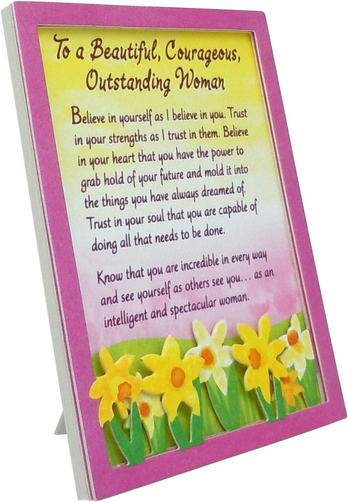Blue Mountain Arts “For Her” Magnet with Easel Back—Gift for Mom, Daughter, Sister, Friend, 4.9 x 3.6 Inches