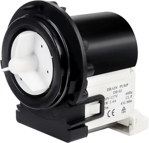4681EA2001T Washer Drain Pump Motor by Techecook for Kenmore & LG Washing Machines