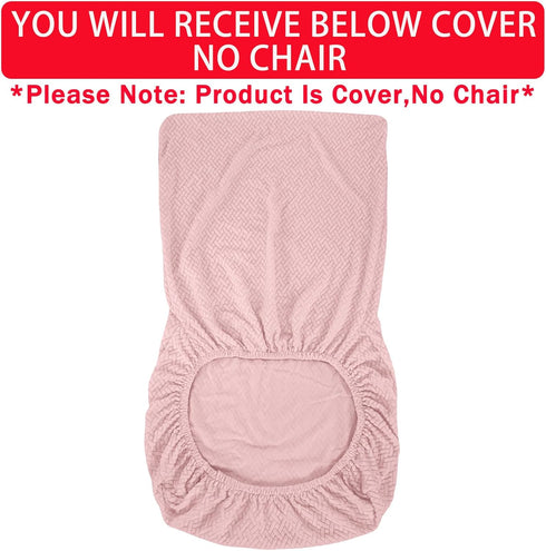 VZLQZJMKY Armless Armless Vanity Chair Cover Criss Cross Chair Cover Waterproof and Elastic Chair Slipcover Chair