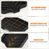 2 Pack Counter Silicone Soap Dish, Self Draining Soap Dish, Non Slip Bar Soap and Sponge Holder for Bathroom Kitchen