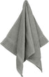 Monogrammed Hand Towel Set of 2 - Personalized Gift, 16 x 30 Inches - Silver Embroidered 100% Turkish Cotton