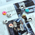 AUEAR 4 Pack Stirring Spoons - Cute Doughnut Coffee Spoon, Mini Donut Dessert Ice Cream Stirrers