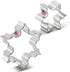 Ann Clark Christmas Snowflake Cookie Cutters 2-Pc Set, 2.5", 3.25", Made in USA