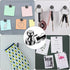 LOVIMAG 40Pcs Black Refrigerator Magnets, Strong Metal Magnets for Whiteboard, Small Fridge Magnets for Office and