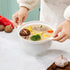 2 PCS Microwave Bowls with Lids Ramen Cooker Soup Bowls with Handls Microwave Dishes Microwave Noodle Cooker Microwave Cookware for Office, College Dorm by POYIPI