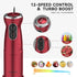 Immersion Blender 5 in 1 Hand Blender - Abuler 800W Hand Mixer Stick with 600ml Mixing Beaker, 500ml Chopper & Whisk