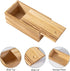 Vintage Wood Box with Slide Lid - 7.8'' x 3.9'' Keepsake Storage Wooden Box for Art Hobbies, DIY Lovers
