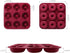Large Non-Stick Donut Pan for Baking, 9 Cavity Silicone Bagel Mold, BPA Free, 11.2 x 11.1 Inches
