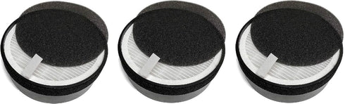 Nispira True HEPA H13 Air Filter Replacement for hOmeLabs Compact Air Purifier, 3 Units