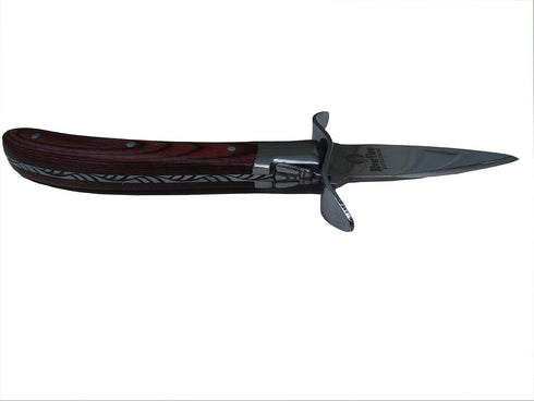 RiverView Enterprise Oyster Shucking Knife, Stainless Steel, Clam/Shellfish Opener, Seafood Knife