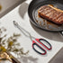 12-Inch Stainless Steel Scissor Tongs with Comfort-Grip Handle