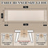 72 inches Country (15x72 inch) yuboo Beige Boho Table Runner Long, Spring Rustic Farmhouse Dresser Runners Cover Top