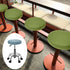 2 Pack 11-14 Inch uxcell Stool Covers Round, Bar Stool Covers Washable Dustproof Slipcover Seat Cushion with Elastic