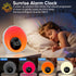 30 14 Dimmable AFEXOA Wake Up Light Sunrise Alarm Clock - Sunrise Simulation & White Noise Machine with Soothing