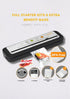 MegaWise Powerful and Compact Vacuum Sealer Machine in Silver
