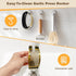 304 Set Cook Guy Stainless Steel Garlic Press Rocker - Premium Garlic Mincer, Crusher, Peeler, and Scraper Tool