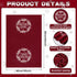 Tatuo 6 Pcs Christmas Kitchen Towels, Snowflake Merry Christmas Tree Dish Towels, Absorbent Hand Towels for Home