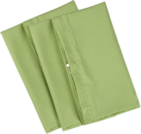 uxcell 2 Pack Soft Microfiber Pillow Cases Set with Zipper - King Size (20"x36"), Sage