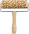 Mrs. Anderson’s Baking Mini Embossing Rolling Pin, Hearts Design, Poplar Wood and Chrome-Plated Iron.