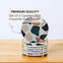 Set 6, Terrazzo Coasters of Ceramic Absorbent Drink Coasters, Cute Moisture Absorbing Coaster, Coffee Table Desk Decor