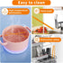 Cabipeove 2Pcs 9.84in 9mm&6mm Silicone Straw Cleaner Brush, Reusable Straw Cleaner with Bendable Steel Core, Extra Long