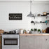 FWIEXA In This Kitchen We Dance Rustic Wood Sign, Funny Wall Art Sign Plaque, Farmhouse Wooden Hanging Wall Decor for