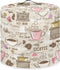 Coffee Print Dust Cover for 6 Quart Electric Pressure Cooker, Rice Cooker, Kitchen Decorative Air Fryer Protective Bag