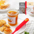 YZRIZX 3Pcs Set, Silicone Jar Spatula, Spatulas Kitchen Heat Resistant Jam Spreader for Baking Mixing Cake Cream Butter