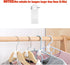Clothes Hanger Connector Hooks, 50PCS Plastic Cascading Hangers for Space Saving Organizer in Heavy Duty Closets