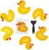 20 PCS Non Slip Bathtub Stickers, Cute Duck Creature Shower Stickers for