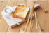HIC Kitchen Toast Tongs, 12-Inches, Natural Bamboo