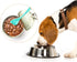 4 Pieces Pet Food Can Spoons, Long Handle Plastic Curved Design for Pet Wet Food Mixing
