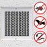 Dryer Vent Grill Screen with Aluminum Built Bird Guards, Stops Birds Nesting in Vents, 3 Inch to 8 Inch, 2 Pack
