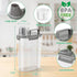 2 Pack 5 Lbs, TBMax Rice Container Cereal Storage Container Kitchen Pantry Dry Food Storage Holder with Easy-Pouring