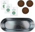 Set BUZZY Seeds Margarita and Mojito Windowsill Mini Garden Grow Kit, Herb Starter with Mint, Lime Basil and Lavender
