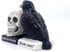 Rustix Quoth The Raven Ceramic Gothic Halloween Decor, Cute Skull Horror Salt and Pepper Shaker Set for Kitchen