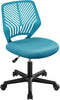 Yaheetech Kids Cute Office Chair Low-Back Armless Study Chair w/Lumbar Support Adjustable