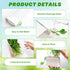 2 2-3 Baderke Pieces Herb Saver for Refrigerator Herb Keeper Herb Storage Containers Herb Saver Pod for Cilantro