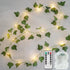 suddus Vine with Fairy Lights Battery Operated, 13.1ft 40 LED Ivy String