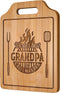 Engraved Bamboo Cutting Board, Grandpa Gifts, 12.3"L x 8.7"W, Birthday Gifts from Grandkids