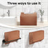 QUISBE (Brown-1 Pack) Disposable Hand Towel Box Cover Compatible with Kleenex Disposable Paper Hand Towels, Leather