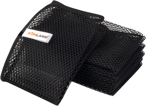 SUNLAND Netted Dish Cloths, No Odor Dishes Scrubber for Kitchen, Fast Drying, 6 Pack, 12Inch x12Inch