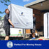 Mattress Bags for Moving and Storage, Twin Size 6 Mil Waterproof Zippered Bag, Heavy-Duty Moving Supplies