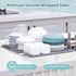 Ohuhu Roll Up Dish Drying Rack, Over The Sink, 16.5" W x 13" L, Portable Foldable Dish Drainer