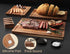 Kitchen(Set 3),Wooden Set Fibogollo Acacia Wood Cutting Boards for of Chopping Boards with Juice Groove, Large Serving