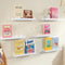 NEXHOME RPO Pine Wood Floating Shelves for Wall, 6-Pack 15.7 Inch Kids