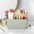 5 Countertop Toothbrush Holders for Bathrooms, Bamboo Tooth Brush Holder with Slots Bathroom Vanity Organizer