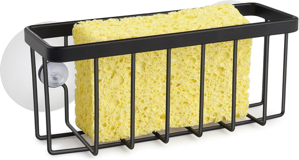 Sponge Holder for Kitchen Sink Suction,Stainless Steel Sponge Holder for Sponges, Scrubbers,