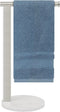 SUS304 Stainless Steel L-Shaped Hand Towel Holder, Thickened Base Bathroom Towel Rack for Countertop Vanity, Brush